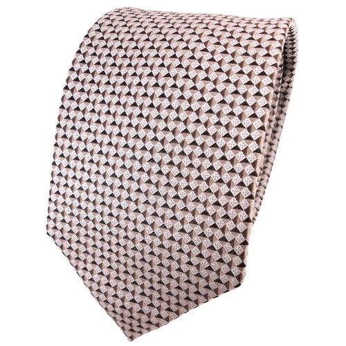 Tigertie seidenkrawatte braun - tigertie,