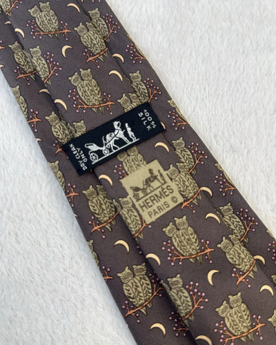 Vintage hermès seidenkrawatte - hermès,