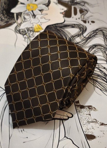 Vintage gucci krawatte seide - vintage,
