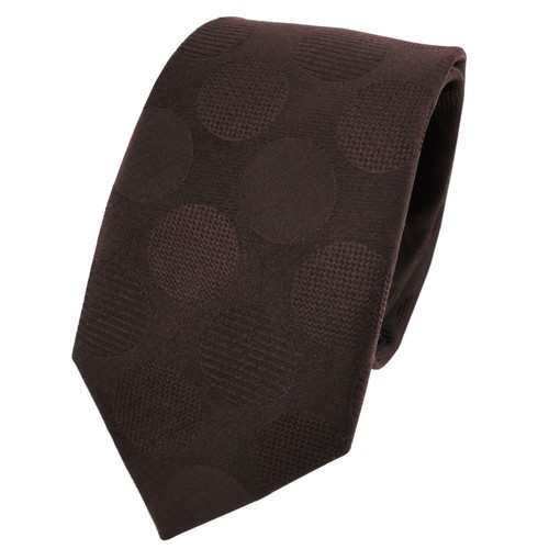 Designer seidenkrawatte braun - seidenkrawatte,