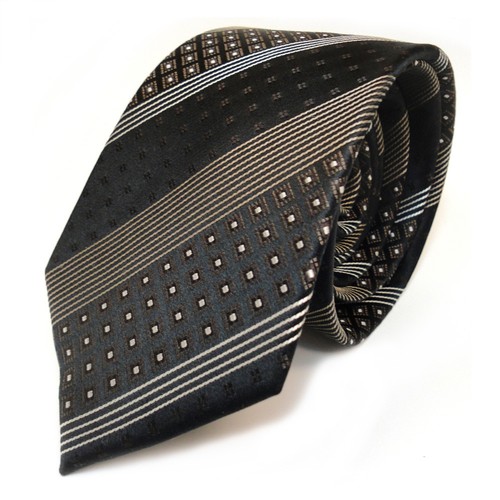 Tigertie seidenkrawatte - tigertie,