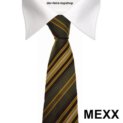 Mexx seidenkrawatte grün - mexx,