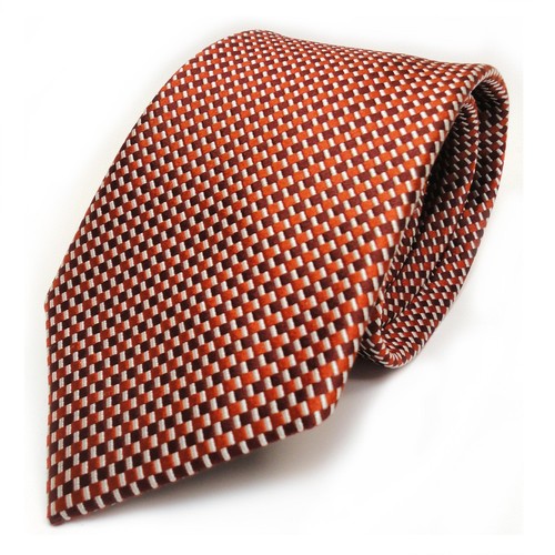 Designer seidenkrawatte orange - designer,